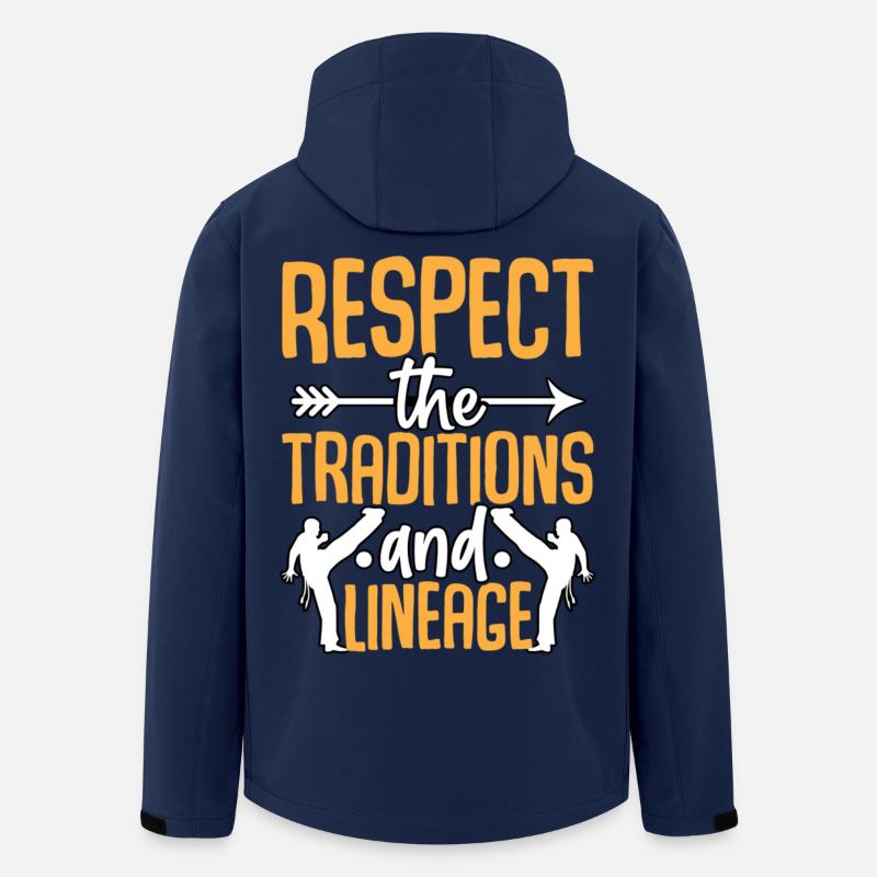 respect the traditions and lineage - Men’s Recycled Softshell Jacket by Stanley/Stella - navy