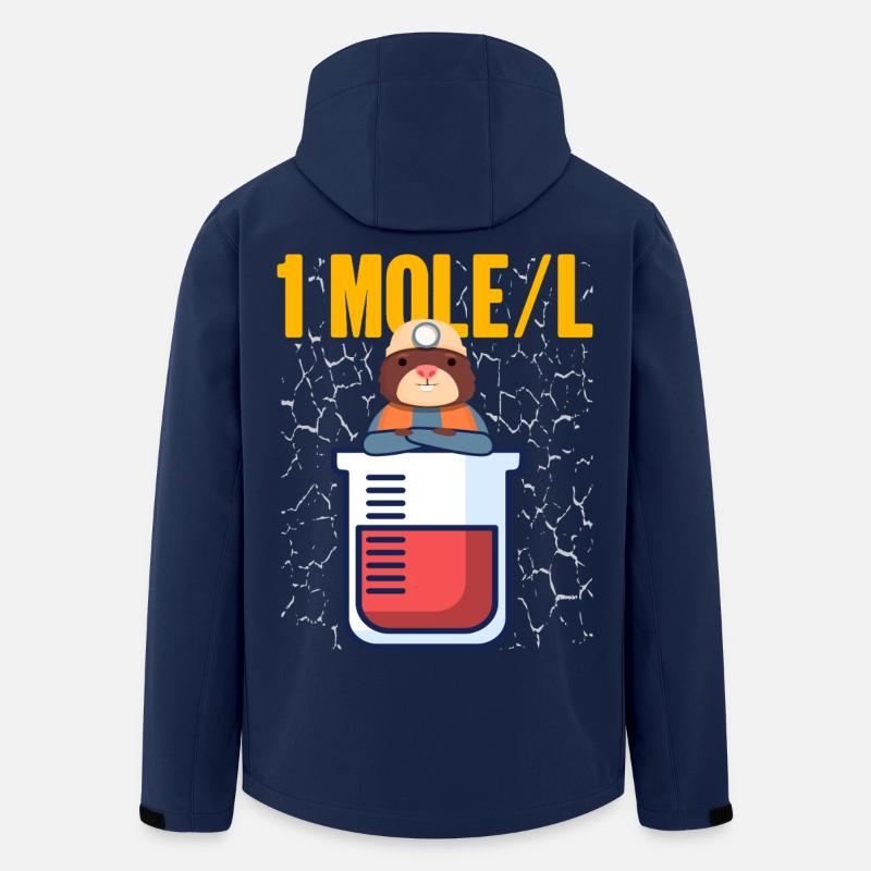 Mole - Men’s Recycled Softshell Jacket by Stanley/Stella - navy