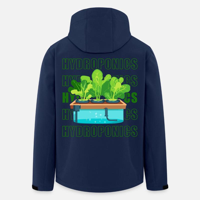 Hydroponik - Recycelte Männer Softshell-Jacke von Stanley/Stella - Navy