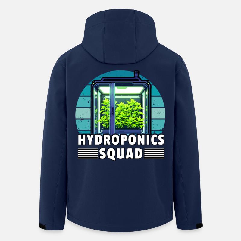 Hydroponics Squad - Men’s Recycled Softshell Jacket by Stanley/Stella - navy