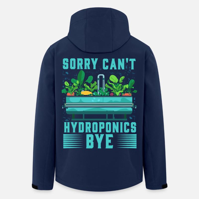 Sorry can't Hydroponics Bye - Men’s Recycled Softshell Jacket by Stanley/Stella - navy