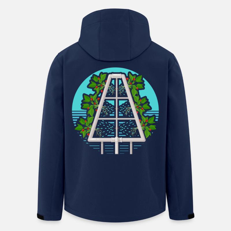 Hydroponik - Recycelte Männer Softshell-Jacke von Stanley/Stella - Navy