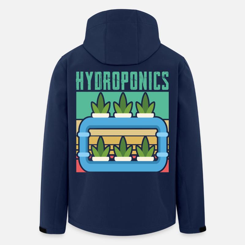 Hydroponik - Recycelte Männer Softshell-Jacke von Stanley/Stella - Navy