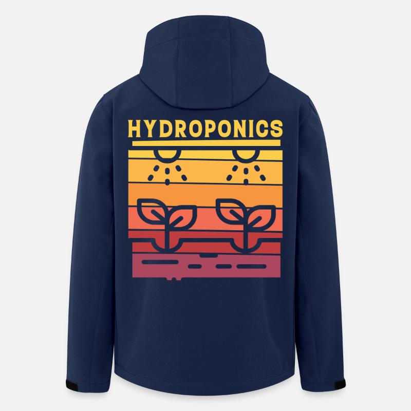 Hydroponik - Recycelte Männer Softshell-Jacke von Stanley/Stella - Navy