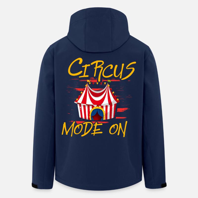 Zirkusmodus Ein - Recycelte Männer Softshell-Jacke von Stanley/Stella - Navy
