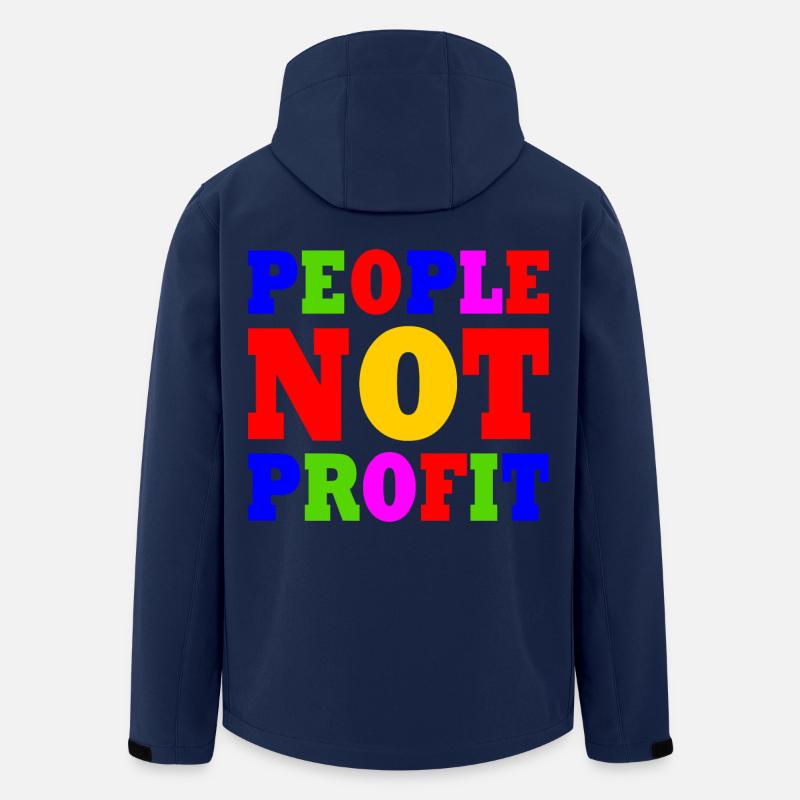 People not profit - Recycelte Männer Softshell-Jacke von Stanley/Stella - Navy