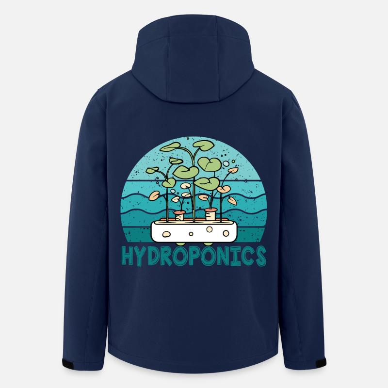 Hydroponics - Men’s Recycled Softshell Jacket by Stanley/Stella - navy