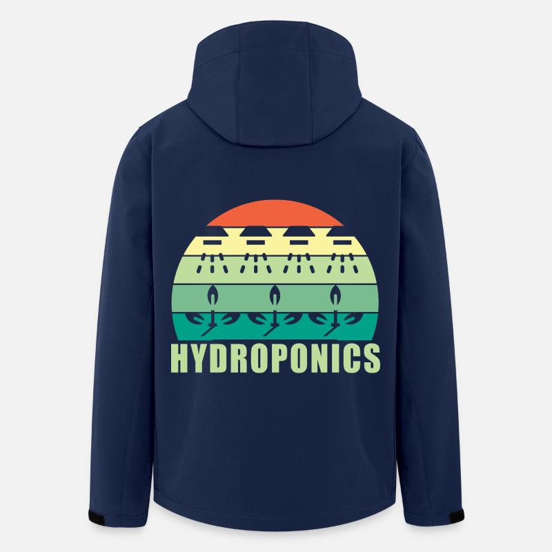 Hydroponik - Recycelte Männer Softshell-Jacke von Stanley/Stella - Navy