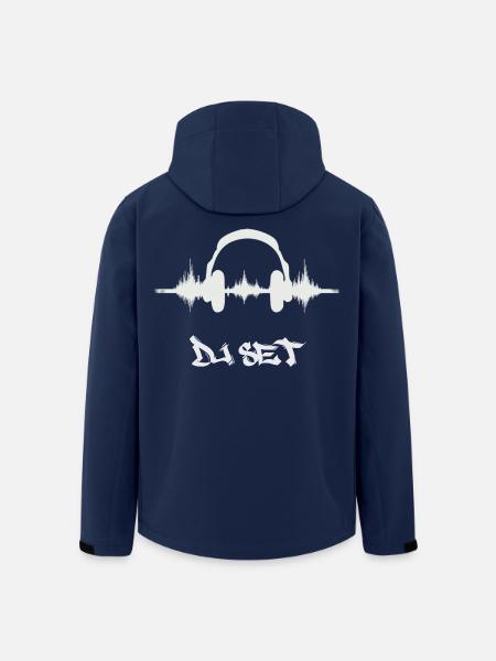 Der DJ - Recycelte Männer Softshell-Jacke von Stanley/Stella - Navy