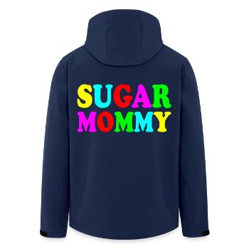 Sugar mommy - Veste softshell homme en polyester recyclé Stanley/Stella - marine - Dos - AI Model Male 185 light (185cm)