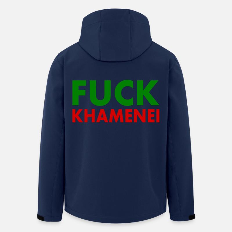Fuck khamenei Chamenei - iran - Recycelte Männer Softshell-Jacke von Stanley/Stella - Navy