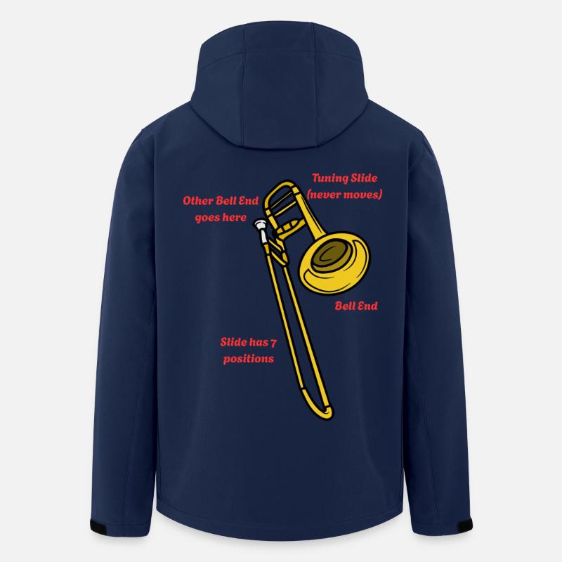 The_Trombone - Recycelte Männer Softshell-Jacke von Stanley/Stella - Navy
