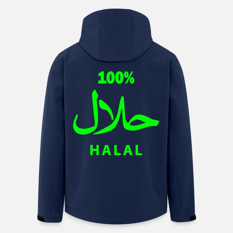 Halal - Recycelte Männer Softshell-Jacke von Stanley/Stella - Navy
