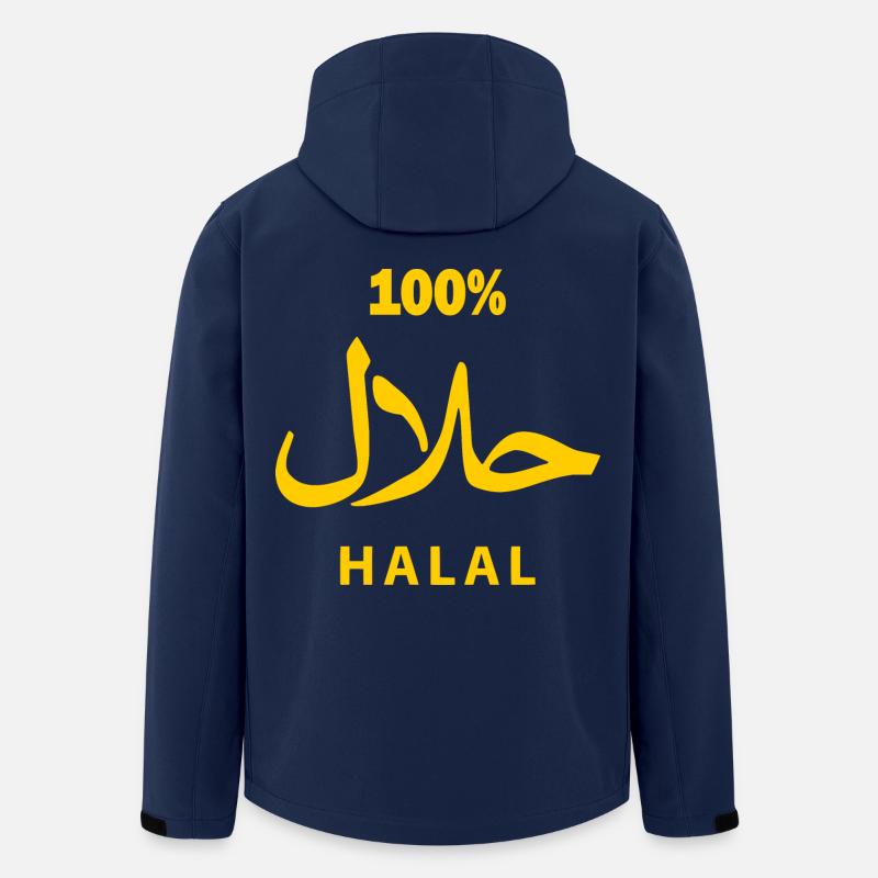 Halal - Men’s Recycled Softshell Jacket by Stanley/Stella - navy