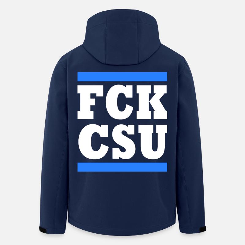 Fck csu - Men’s Recycled Softshell Jacket by Stanley/Stella - navy