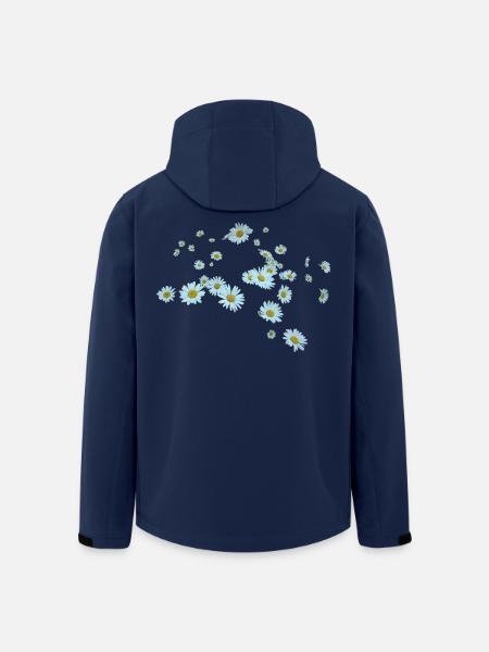 Margerite - Recycelte Männer Softshell-Jacke von Stanley/Stella - Navy