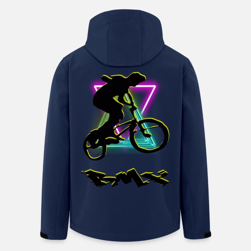 BMX Bike - Recycelte Männer Softshell-Jacke von Stanley/Stella - Navy