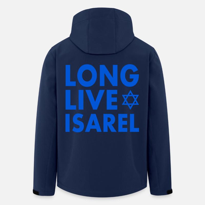 Israel - Recycelte Männer Softshell-Jacke von Stanley/Stella - Navy