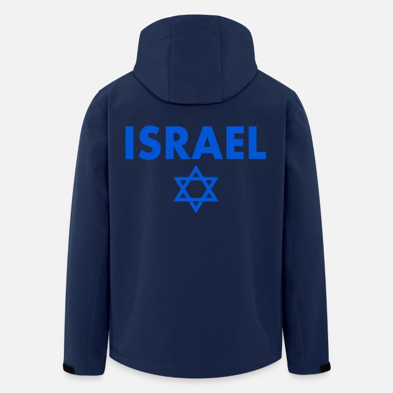 Israel - Recycelte Männer Softshell-Jacke von Stanley/Stella - Navy