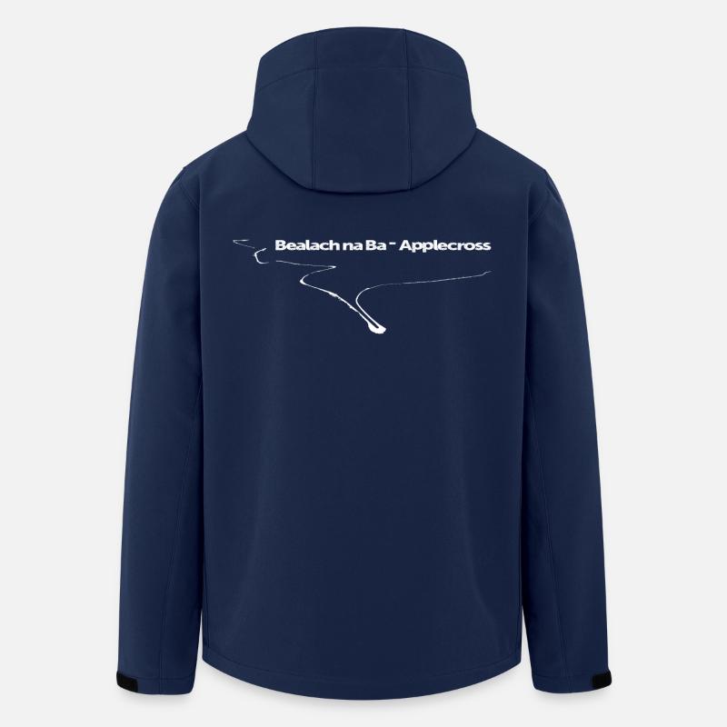Bealach na Ba - Applecross - Men’s Recycled Softshell Jacket by Stanley/Stella - navy