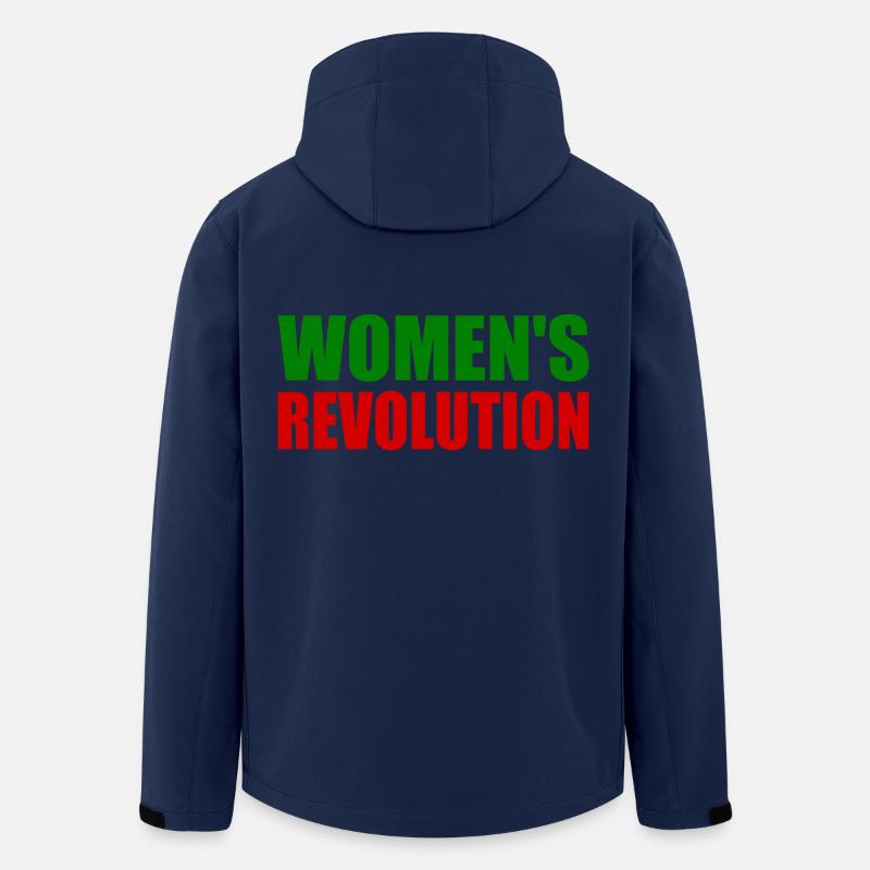Womens revolution - Recycelte Männer Softshell-Jacke von Stanley/Stella - Navy