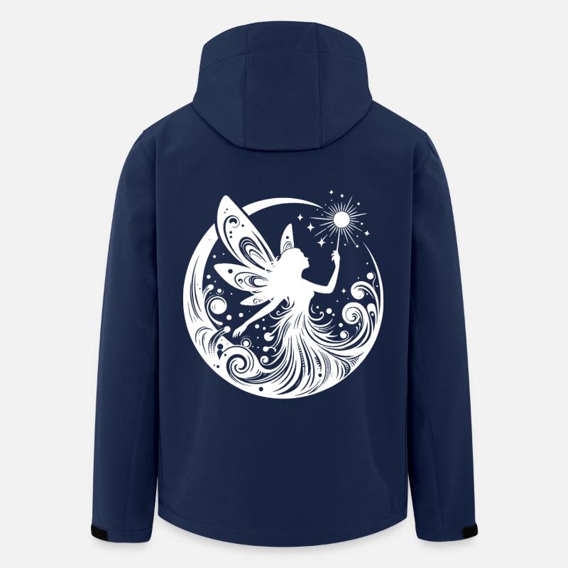 Fée - Veste softshell homme en polyester recyclé Stanley/Stella - marine