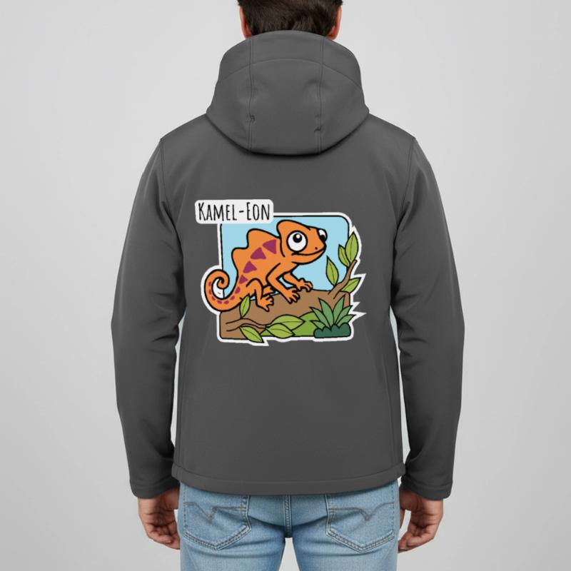 Ist ein Kamel-Eon ein Kamel oder ein Chameleon? Recycelte Männer Softshell-Jacke von Stanley/Stella