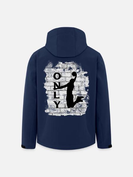 BASKETBALL - Recycelte Männer Softshell-Jacke von Stanley/Stella - Navy