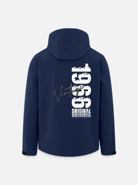 59. Geburtstag Original Jahrgang 1966 - Recycelte Männer Softshell-Jacke von Stanley/Stella - Navy