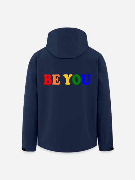 Be you - Recycelte Männer Softshell-Jacke von Stanley/Stella - Navy