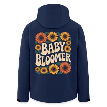 Jardin Bébé Bloomer Jardinier Disant Tournesols - Veste softshell homme en polyester recyclé Stanley/Stella - marine - Dos - AI Model Male 185 light (185cm)