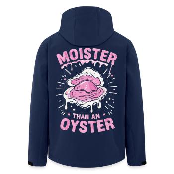 Huître plus humide - Veste softshell homme en polyester recyclé Stanley/Stella - marine - Dos - AI Model Male 185 light (185cm)