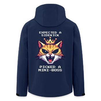 Au lieu de Sidekick | Refuge pour animaux chien chat - Veste softshell homme en polyester recyclé Stanley/Stella - marine - Dos - AI Model Male 185 light (185cm)