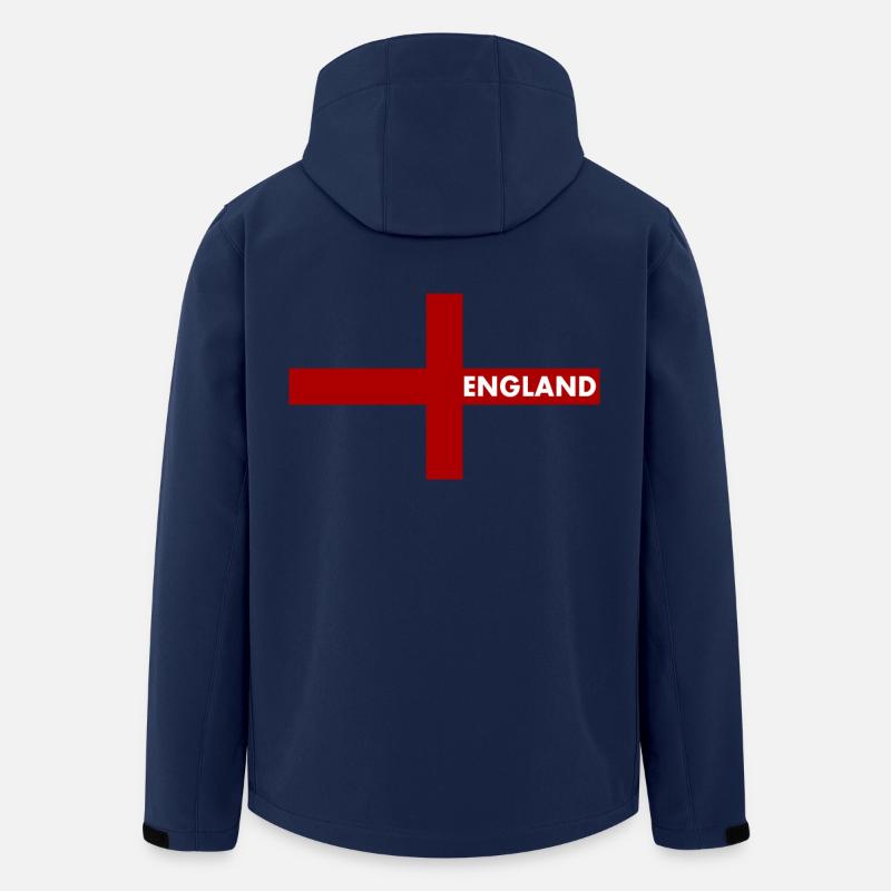 England - Recycelte Männer Softshell-Jacke von Stanley/Stella - Navy