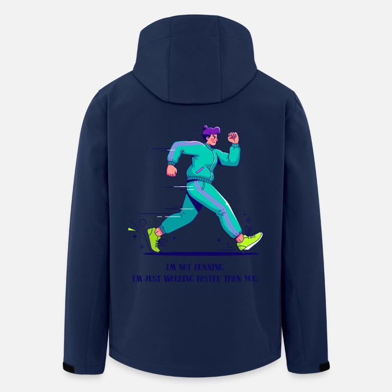 Speed-Walker - Recycelte Männer Softshell-Jacke von Stanley/Stella - Navy