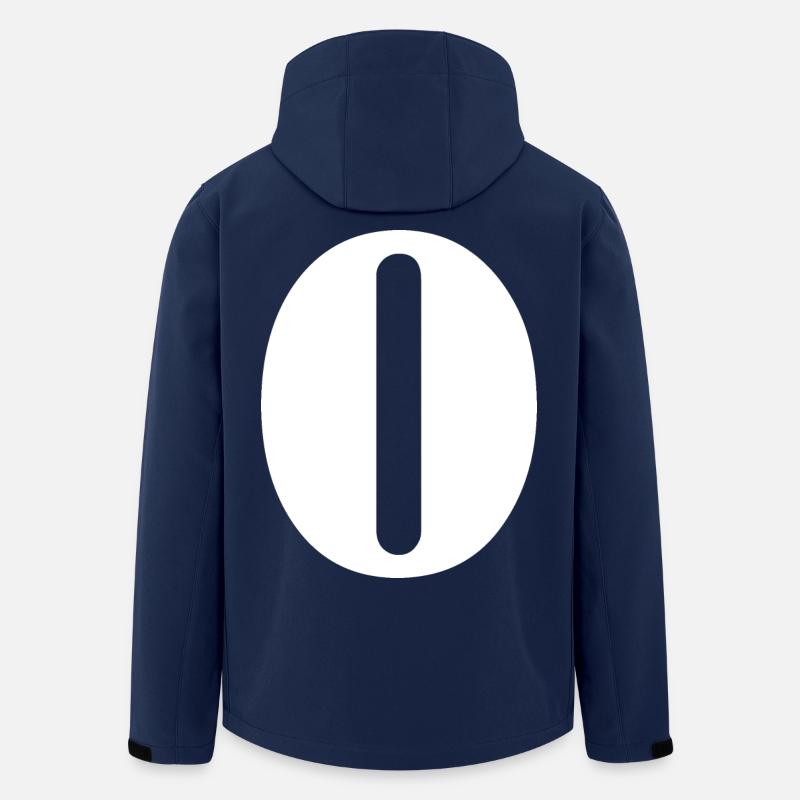 O - Recycelte Männer Softshell-Jacke von Stanley/Stella - Navy