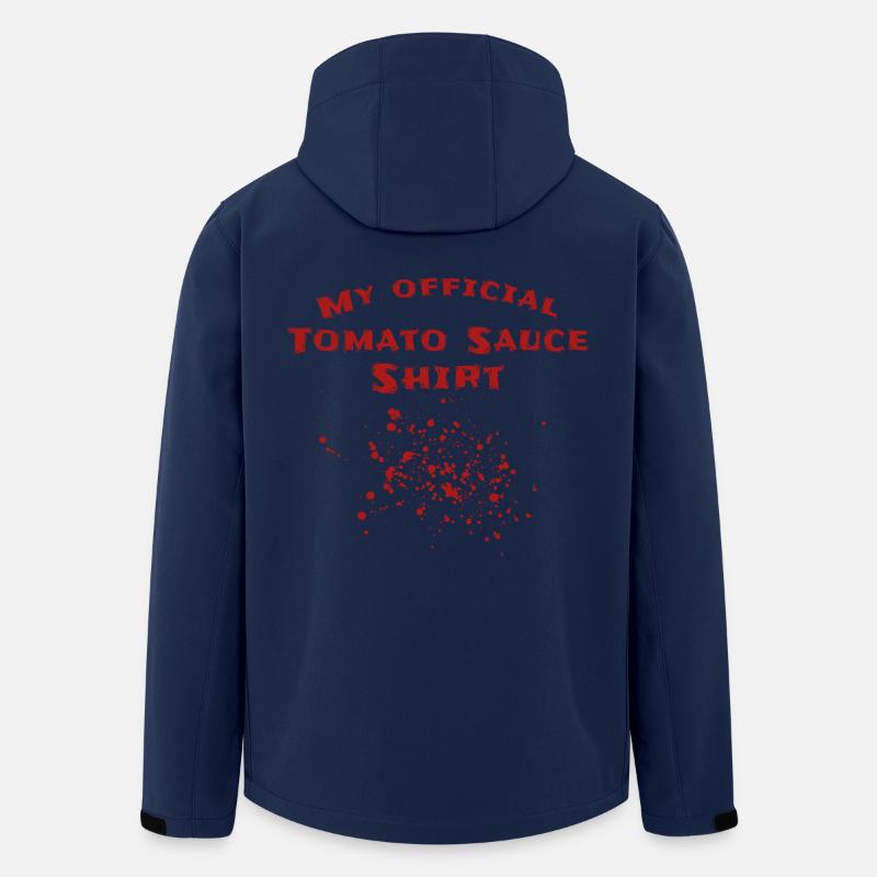 Sauce tomate Spots Tomates - Veste softshell homme en polyester recyclé Stanley/Stella - marine