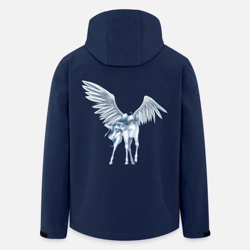 Pegasus 9 - Recycelte Männer Softshell-Jacke von Stanley/Stella - Navy