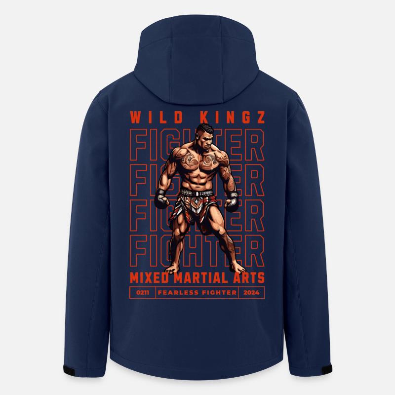 MMA - Men’s Recycled Softshell Jacket by Stanley/Stella - navy