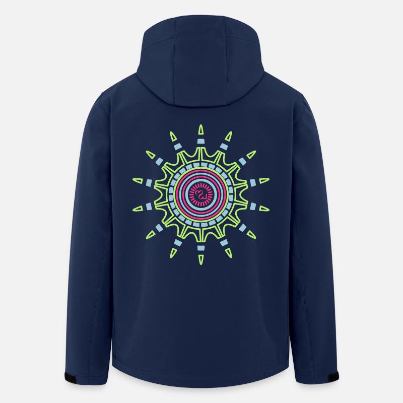 Mindwave Sun - Recycelte Männer Softshell-Jacke von Stanley/Stella - Navy