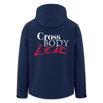 Cross LEAD BODY - Salsa Dance Shirt - Veste softshell homme en polyester recyclé Stanley/Stella - marine - Dos - AI Model Male 185 light (185cm)