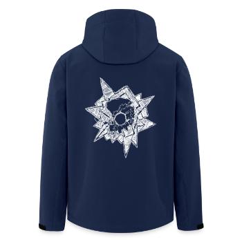 ToterStern - Men’s Recycled Softshell Jacket by Stanley/Stella - navy - Back - AI Model Male 185 light (185cm)