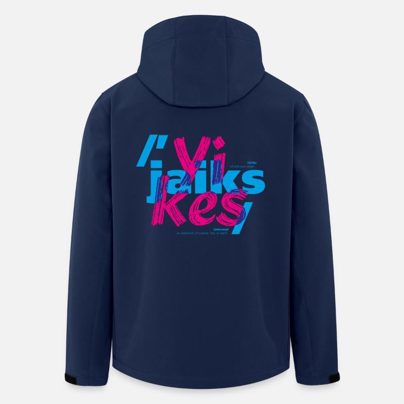 Yikes - Men’s Recycled Softshell Jacket by Stanley/Stella - navy