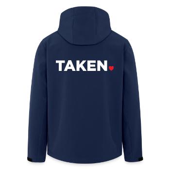 Pris - Veste softshell homme en polyester recyclé Stanley/Stella - marine - Dos - AI Model Male 185 light (185cm)