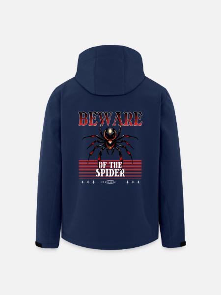 Spider - Men’s Recycled Softshell Jacket by Stanley/Stella - navy