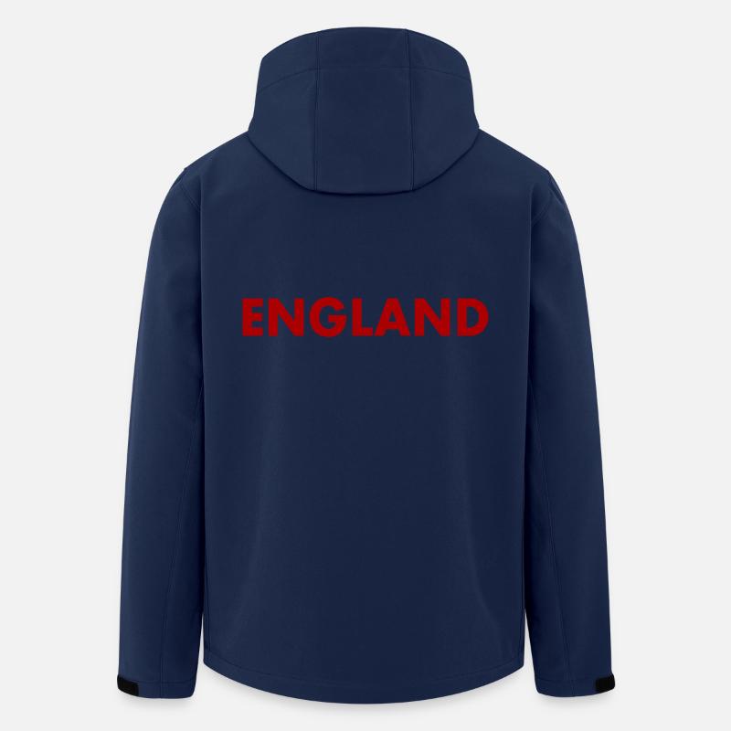 England - Recycelte Männer Softshell-Jacke von Stanley/Stella - Navy