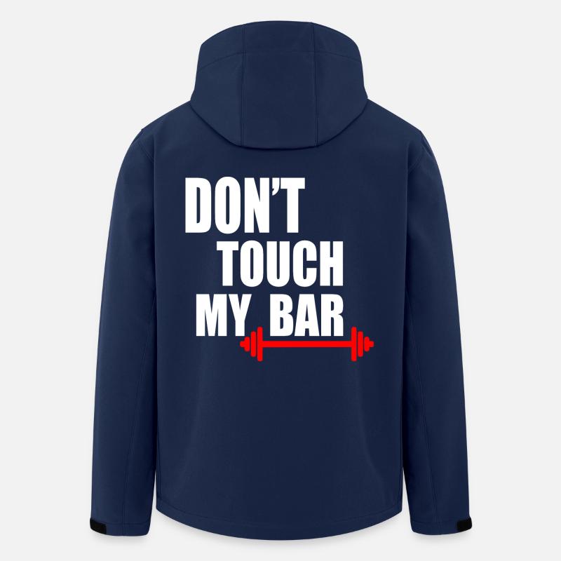 Dont touch my bar - Recycelte Männer Softshell-Jacke von Stanley/Stella - Navy