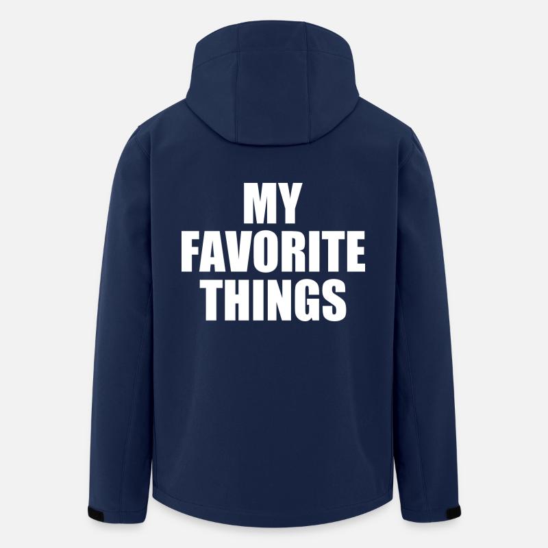 my favorite things - Veste softshell homme en polyester recyclé Stanley/Stella - marine