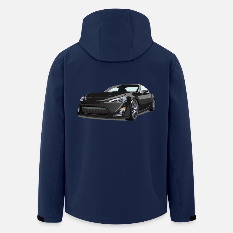 GT86 / BRZ - Recycelte Männer Softshell-Jacke von Stanley/Stella - Navy