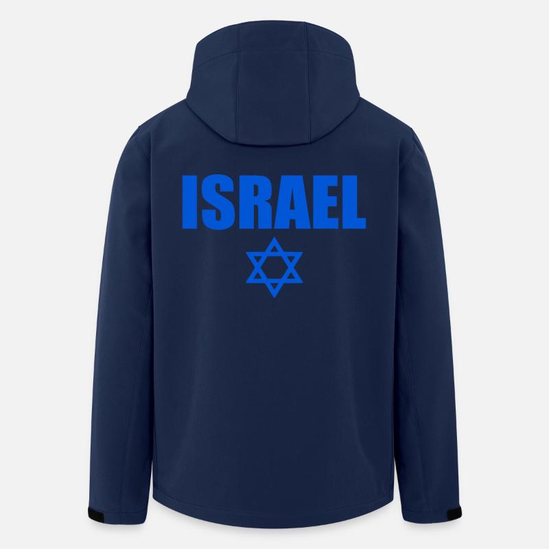 Israel - Recycelte Männer Softshell-Jacke von Stanley/Stella - Navy